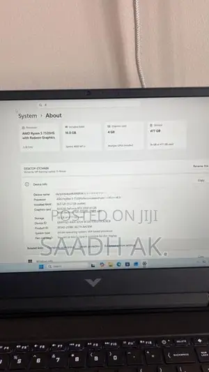 HP Victus Ryzen Laptop
