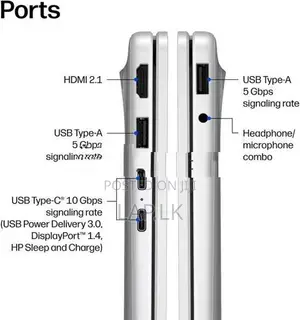 New HP OmniBook 3 Snapdragon X 14" 2K IPS Touch 16GB Laptop