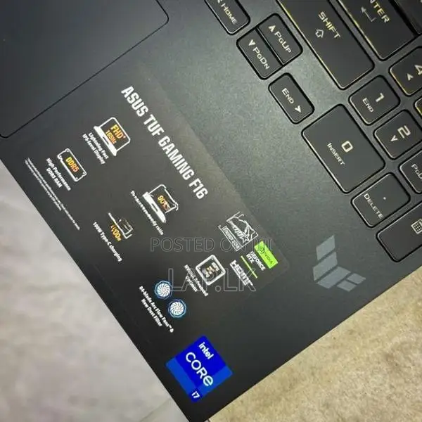 New ASUS TUF F16 Core i7-14650HX RTX 5060 8GB Gaming Laptop FX608JMR