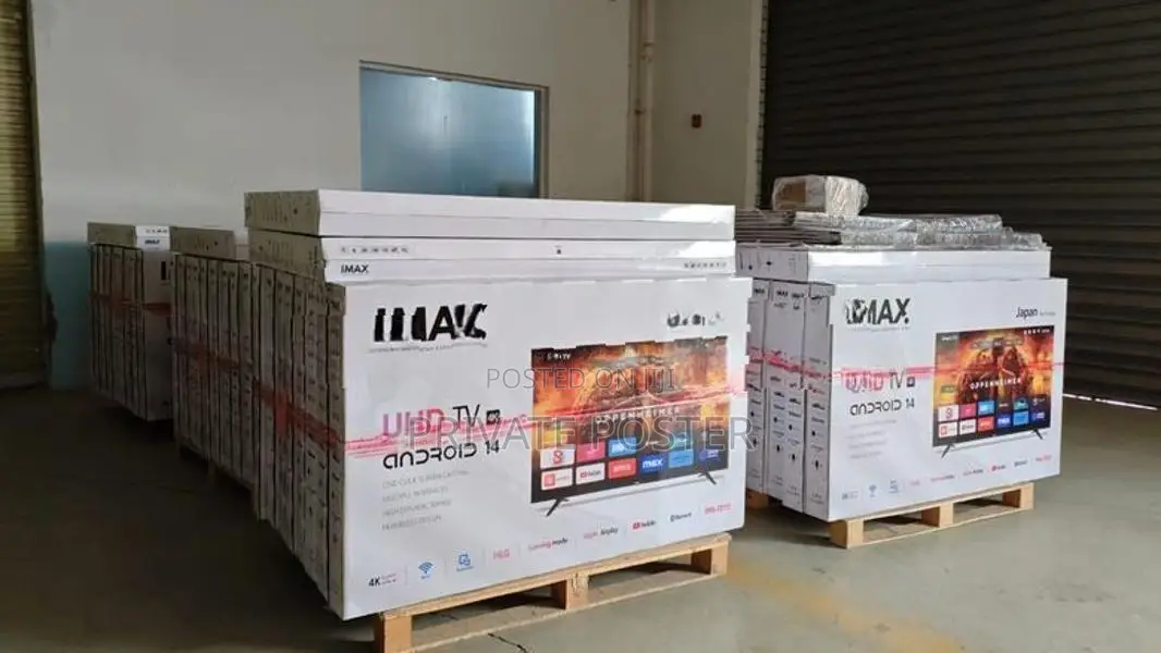 New IMAX JAPAN 55" Android 14 4K UHD Smart LED TV +Voice Control