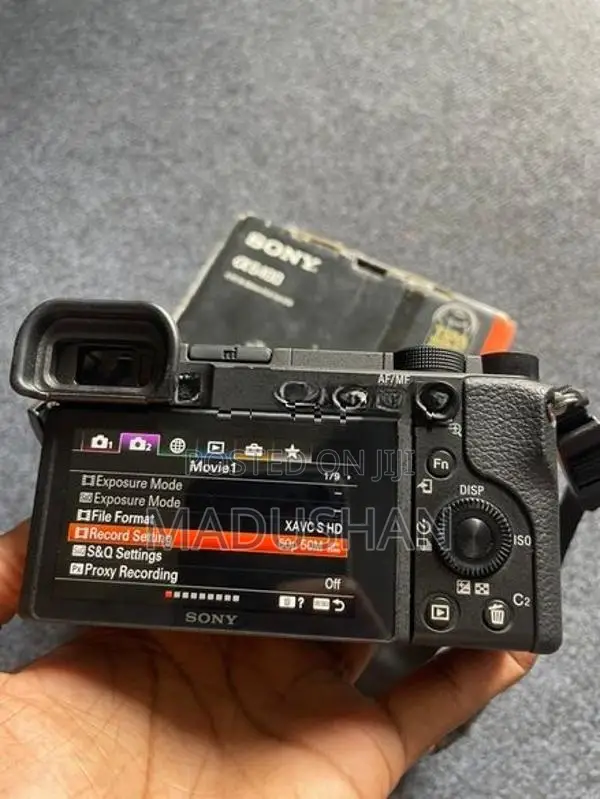 Sony A6400 with 50mm 1.8f lens