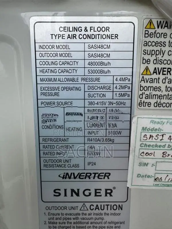 48000 BTU