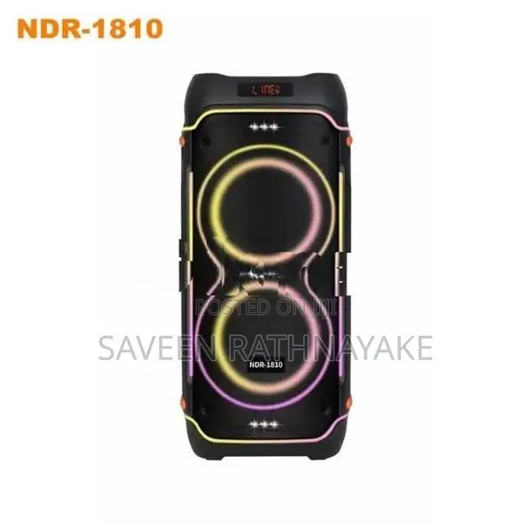 NDR 1810 High Power Outdoor Party Speakers