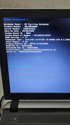 HP Pavilion Laptop for sale