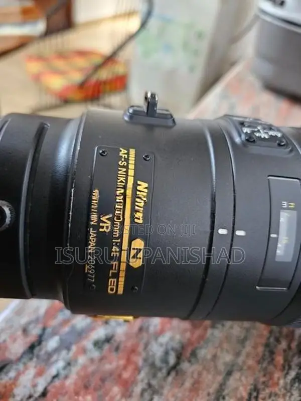 Nikon 600mm/ F4 FLED Japan Lense