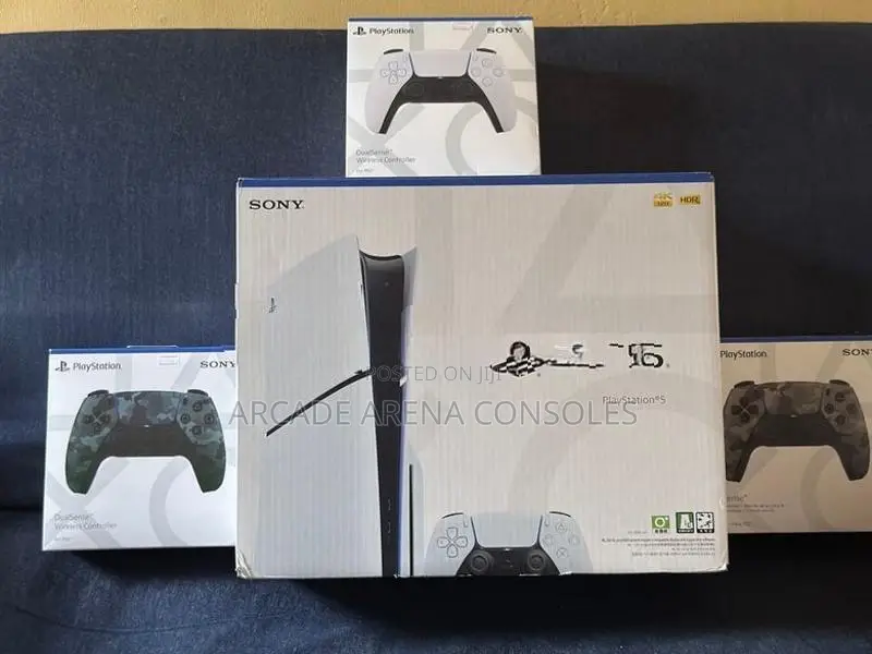 Ps5 Slim with Playstation 5 games