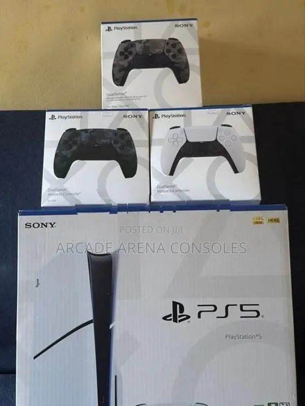 Ps5 Slim with Playstation 5 games