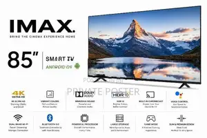 IMAX 85" 4K Smart android UHD Frameless LED TV with Voice Command