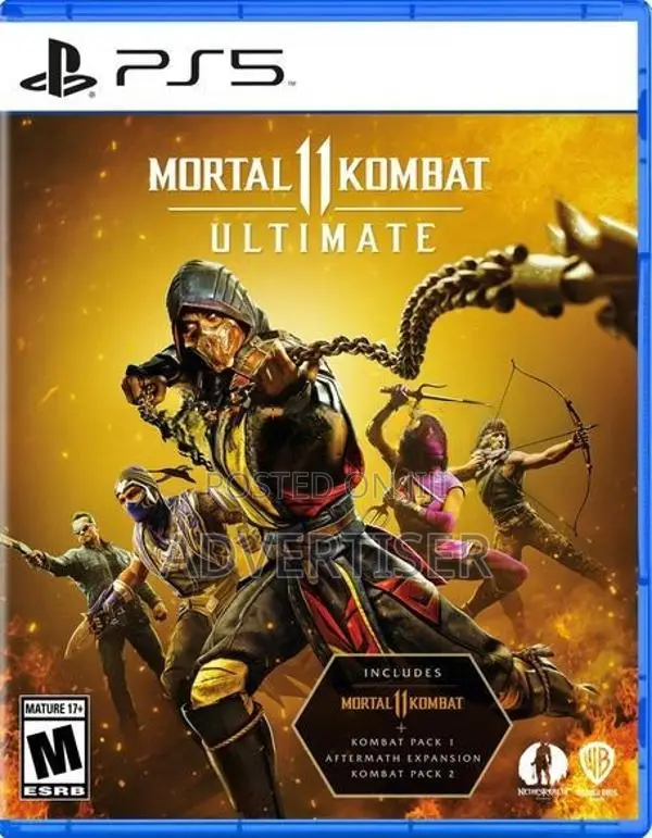 Mortal Kombat 11 - Ultimate Edition PS5 (Brand New)