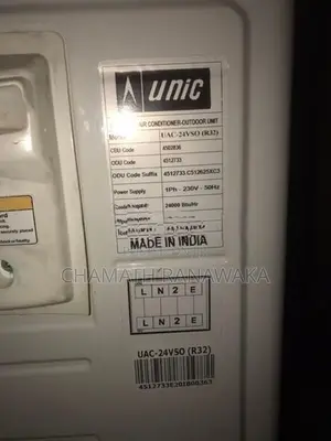 UNIC Split Type Air Conditioner 24000 BTU