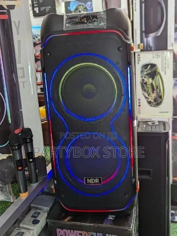 NDR 1810 High Power Outdoor Dual 10' Party Speakers (100W)