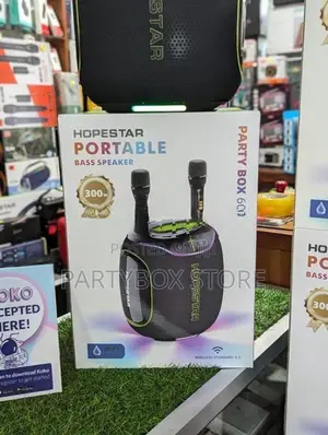 Hopestar Partybox 600 High Power Outdoor Speakers with Dual Mic (300W)