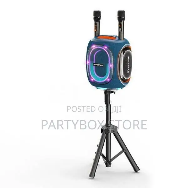 Hopestar Partybox 600 High Power Outdoor Speakers with Dual Mic (300W)