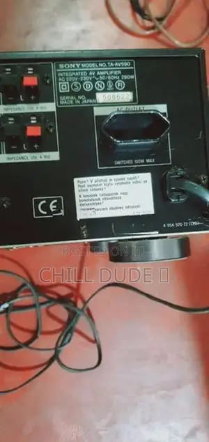 Sony TA-AV570 Integrated Amplifier