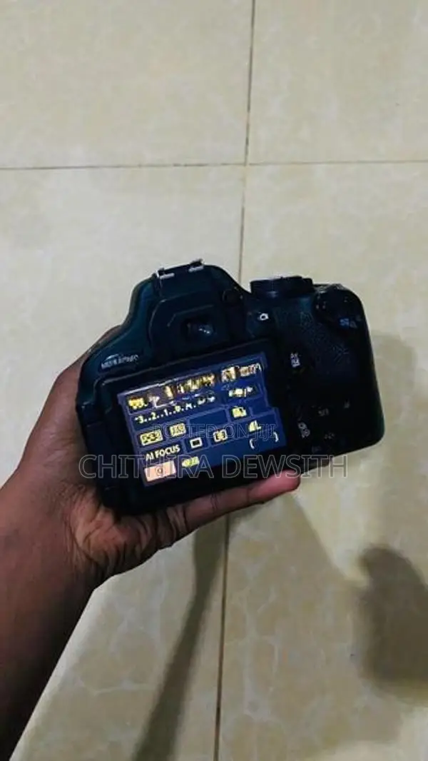 Canon 600D With 18-55mm Kit Lens