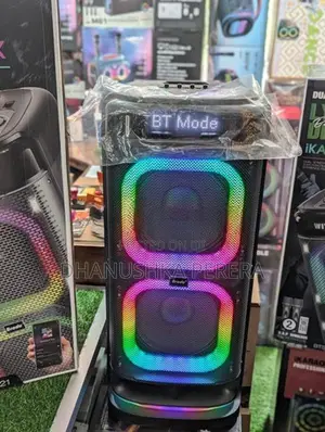 Brodu BTS-2121 High Power Outdoor Party Speakers with Dual Mic (200W)