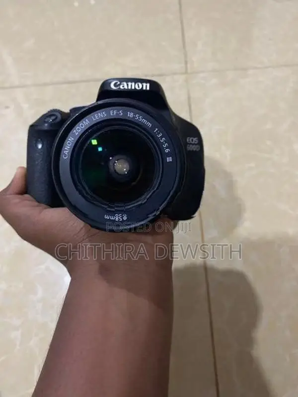 Canon 600D With 18-55mm Kit Lens