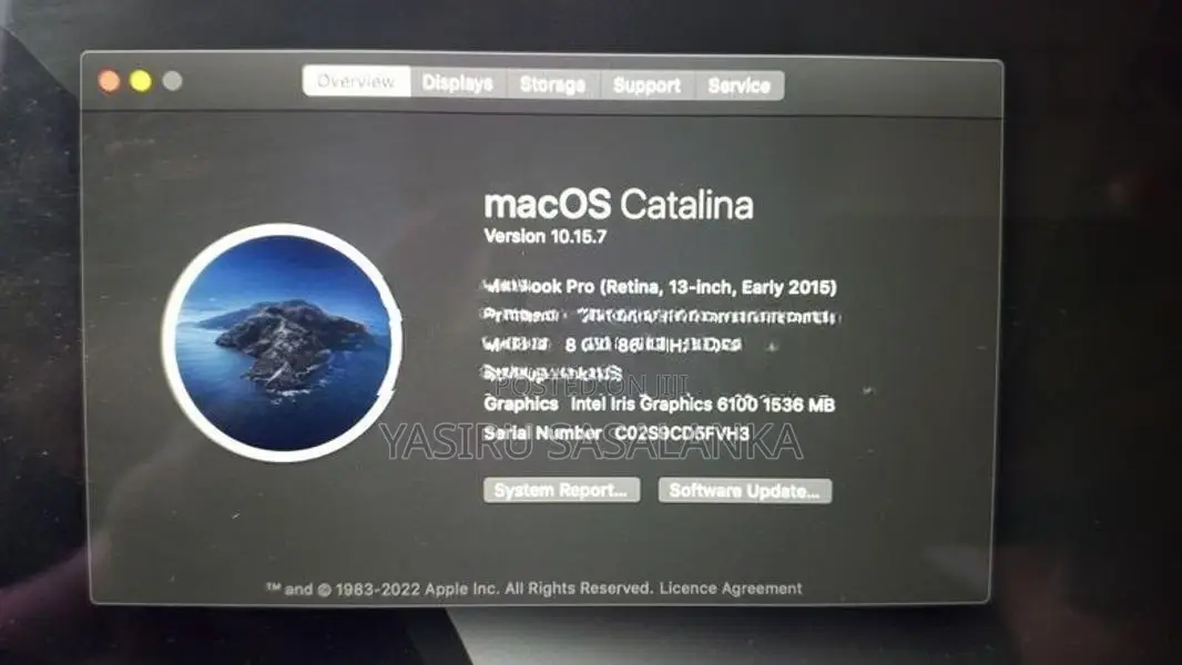 Mac Book Pro 2015
