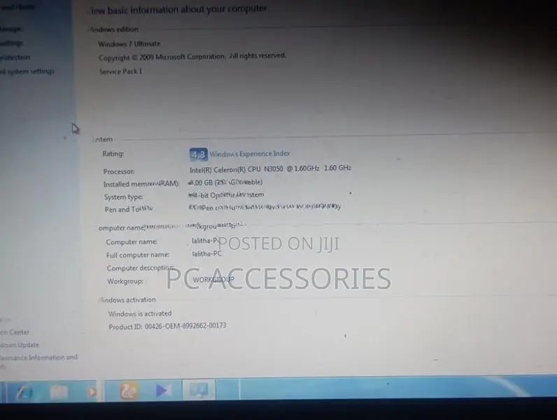 Singer Laptop 8GB/512GB