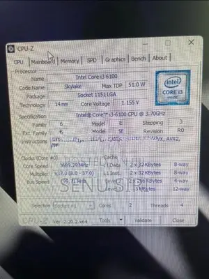 H110 Motherboard with I3 6th Gen Combo