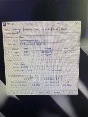 H110 Motherboard with I3 6th Gen Combo