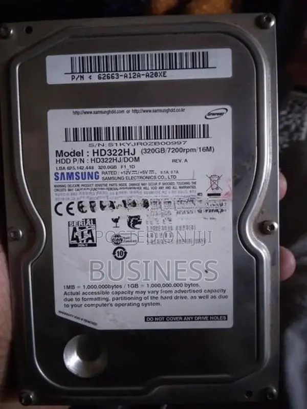 320GB Hard Disk