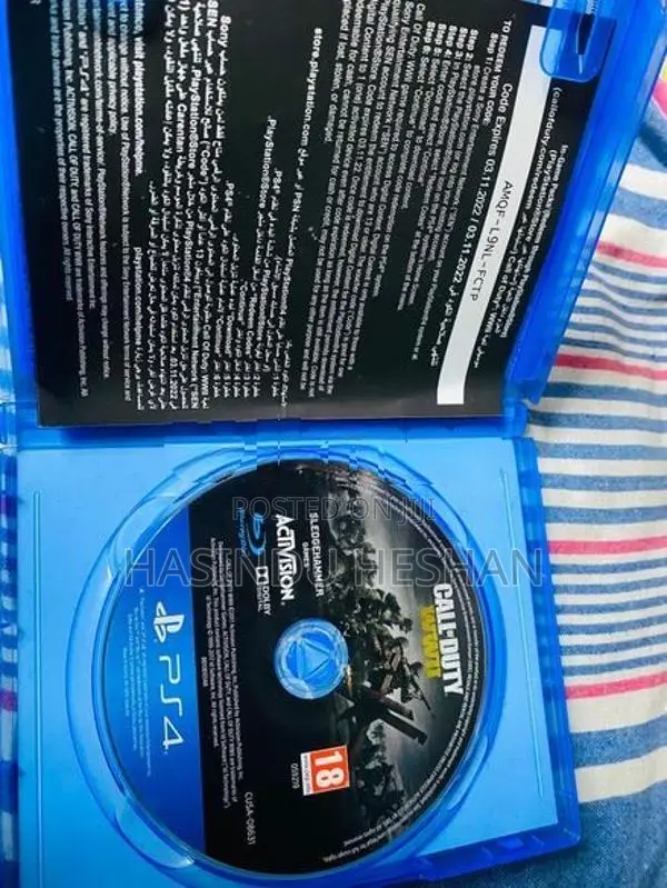 Call Of Duty WWII PS4 game