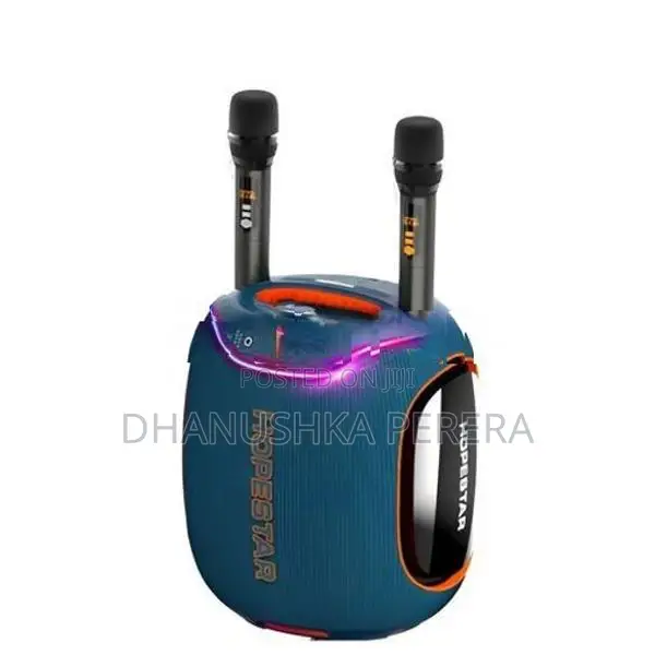 Hopestar Partybox 600 Outdoor Karaoke Speakers with Dual Mic (300W)