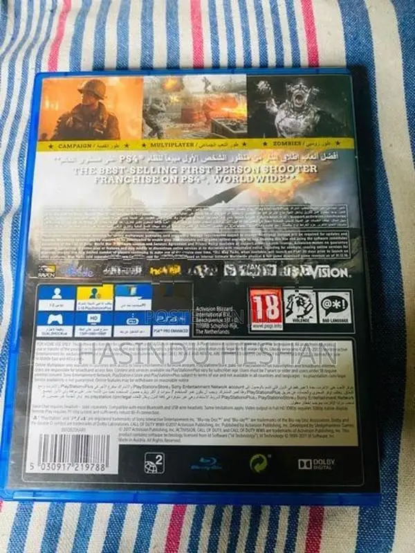 Call Of Duty WWII PS4 game