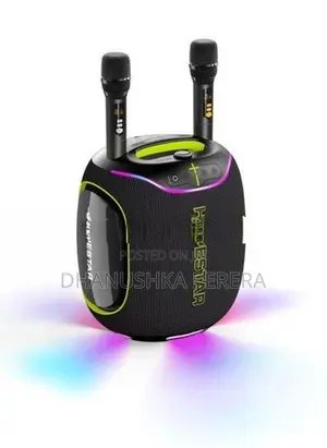 Hopestar Partybox 600 Outdoor Karaoke Speakers with Dual Mic (300W)