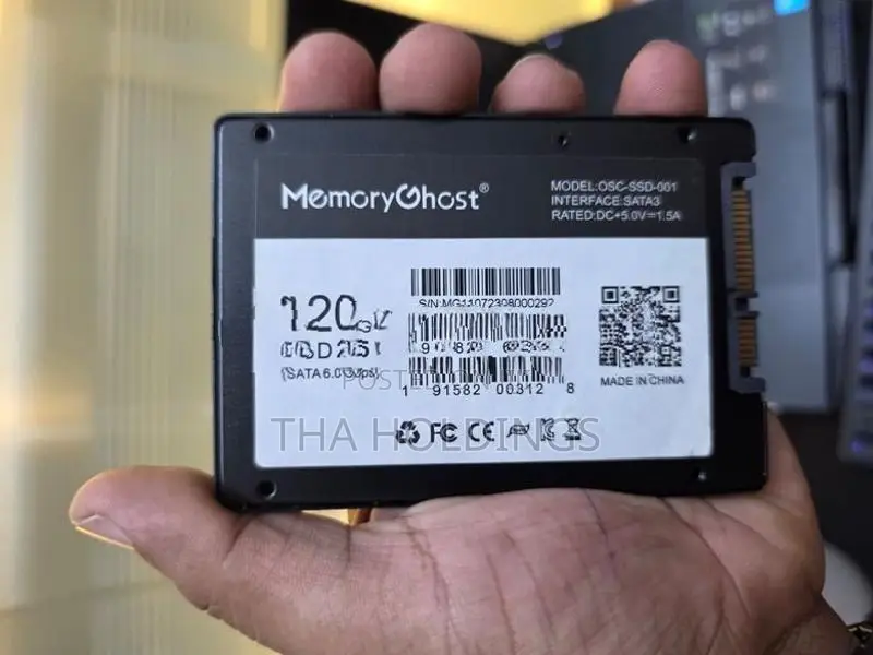 Memory Ghost 120GB 2.5" SATA SSD | III 6Gb/s Solid State Drive