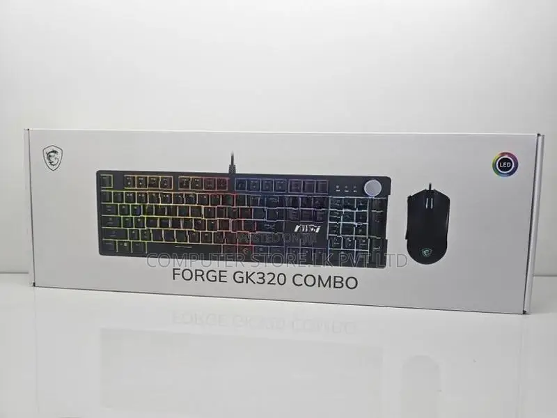 MSI Forge GK320 Combo Keyboard with Mouse
