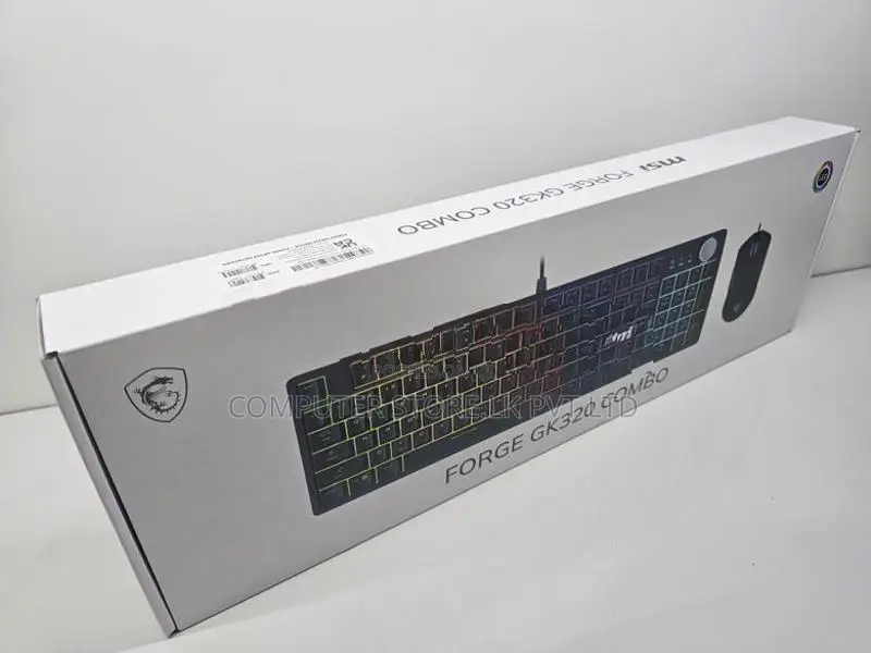 MSI Forge GK320 Combo Keyboard with Mouse