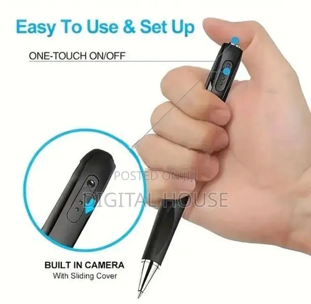 Camera Pen Mini 12mp full Hd / 1820p 2 Hrs video Recording .