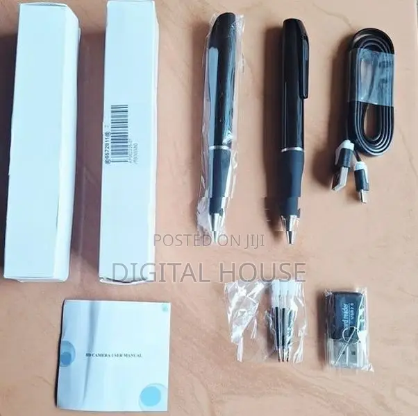 Camera Pen Mini 12mp full Hd / 1820p 2 Hrs video Recording .