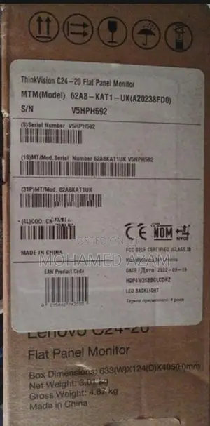 Lenovo 24" Monitor - Display Fault
