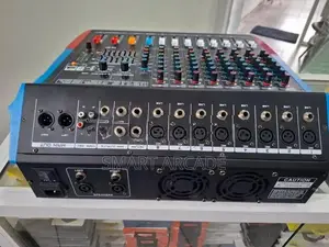 XM8D 8 channel Professional Sound mixer console (with Amp)Bluetooth