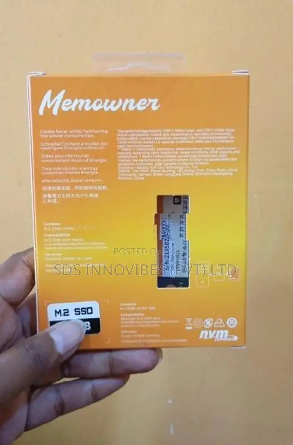 Brand New Memowner SSD M.2 Nvme