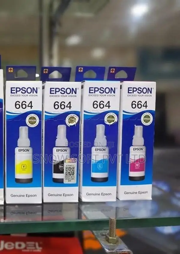 Genuine Printer Ink Bottles