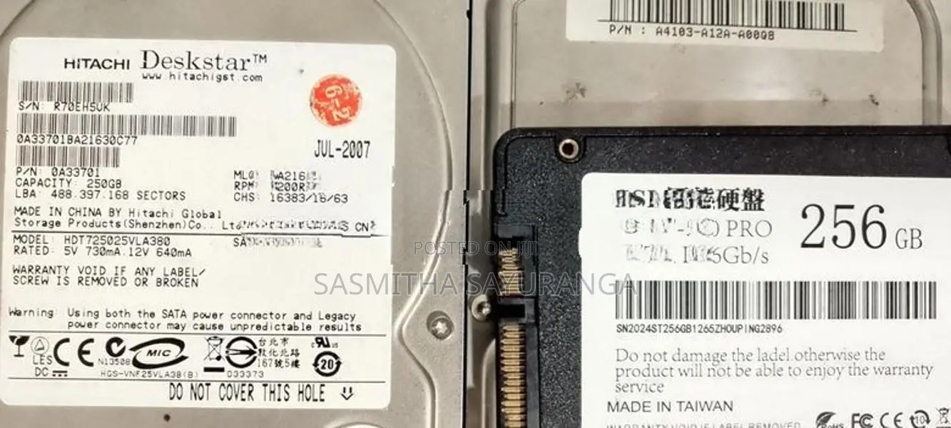 Hard Disk SSD/HDD