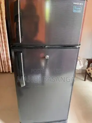 Innovex 180L Double Door Refrigerator