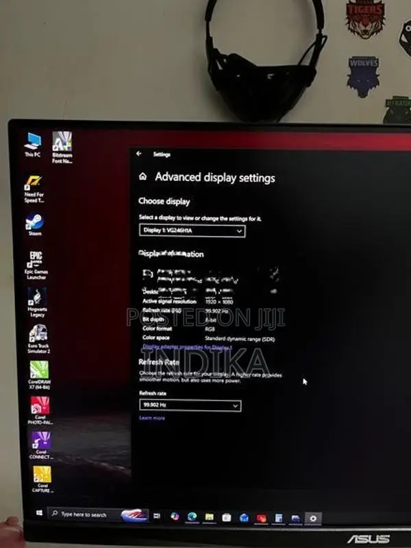 Asus Tuf 100htz Monitor