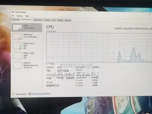 I5 4th Gen Gaming Computer with Framless Monitor