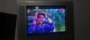 TCL 21-inch silver CRT TV