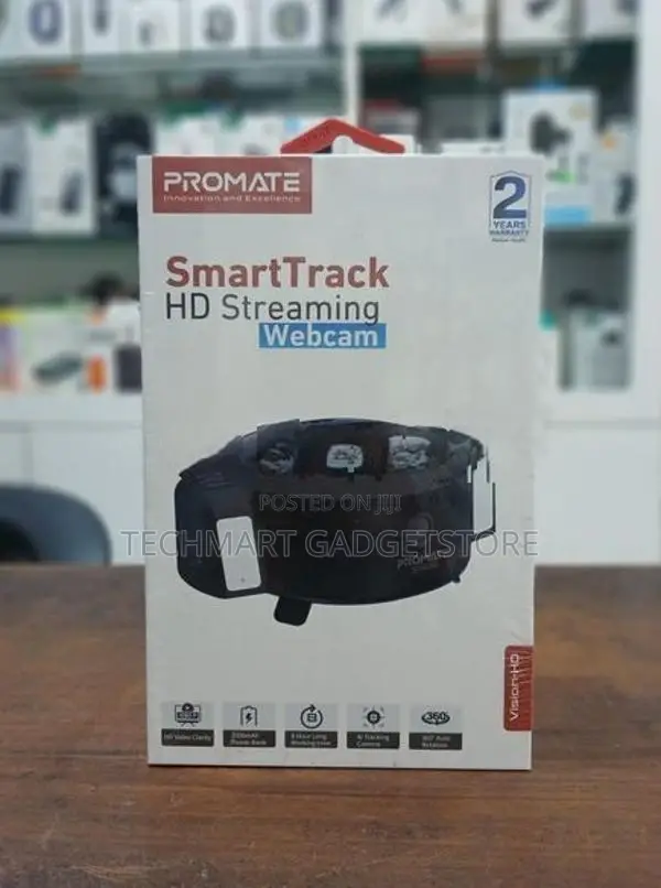 Promate Smart Track Hd Streaming Webcam