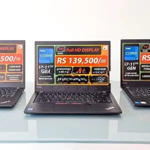Lenovo ThinkPad T14 Core i7 -11th GEN 16GB RAM 256GB Nvme SSD Laptops