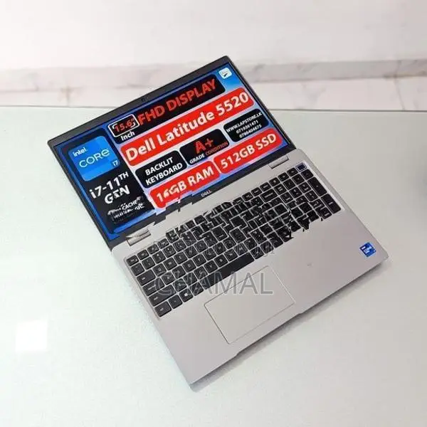 Dell Latitude 5520 Core i7-11th Gen 16GB RAM 512GB Nvme Laptop