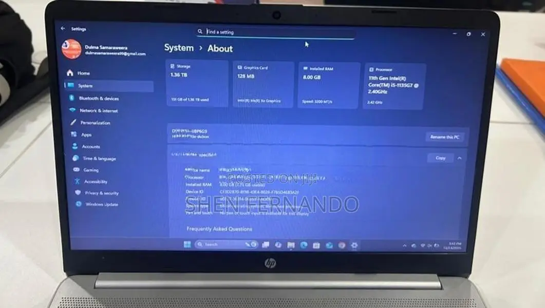 hp laptop