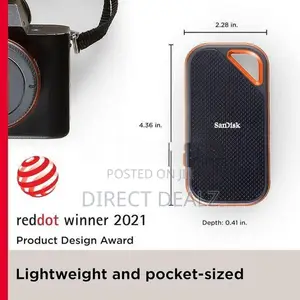 SanDisk 1TB Extreme PRO Portable SSD
