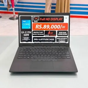 Dell Latitude 3420 intel Core i5-11th Gen 8GB RAM 256GB Nvme SSD Lapto